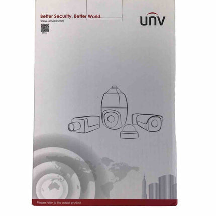 Uniview 5MP LightHunter Active Deterrence Mini PTZ Camera IPC675LFW-AX4DUPKC