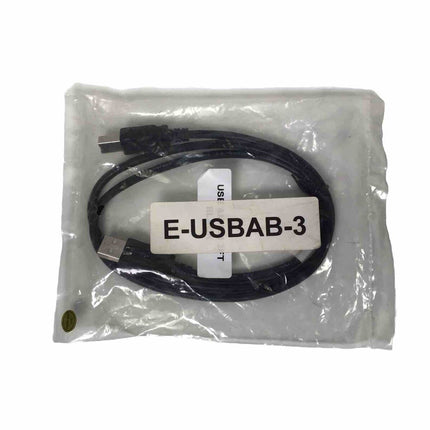 E-USBAB-3 USB 2.0 MOLDED AM-BM 3' BLACK Wire