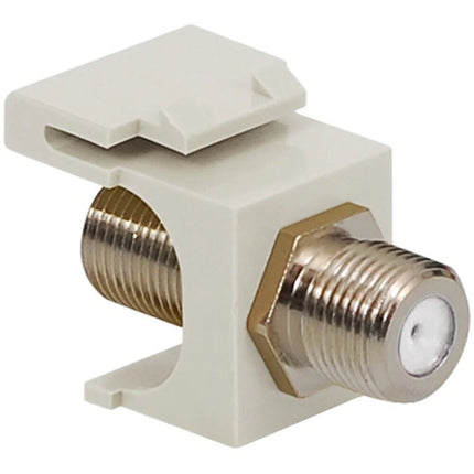 ICC IC107B5FWH Module, F-Type, Nickel Plated
