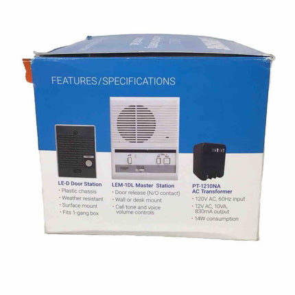 Aiphone - Audio Door-Answering Intercom Set LEM-1DLS