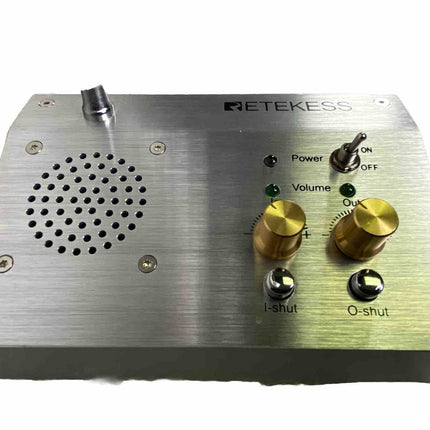 Retekess TW103 Window Speaker Mic Counter Intercom System Bank Office Restaurant