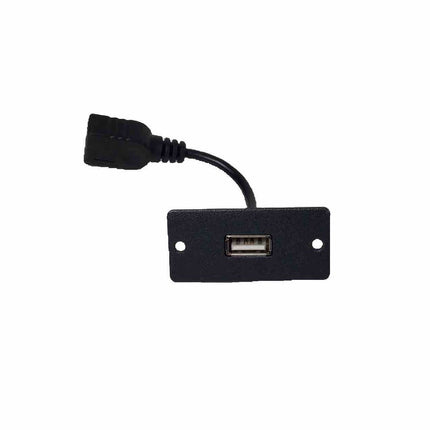 Kramer WU-AA USB Wall Plate Insert (A/A) - GRAY
