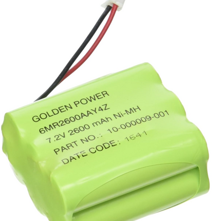 2GIG-BATT2X Control Panel Extended Battery Pack, 2600 mAh Ni-MH