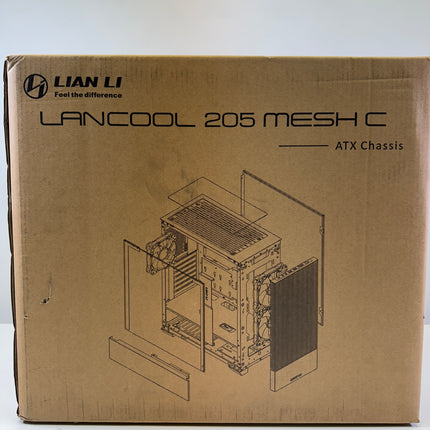 LANCOOL 205
MESH C- AT Chassis desktop computer case (Black)