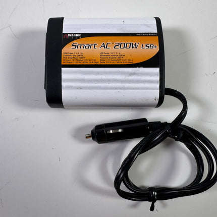 Wagan Tech Smart AC 200W USB+
