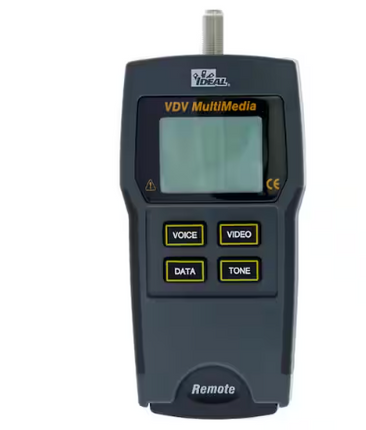 Ideal VDV Multimedia Cable Tester 33-856