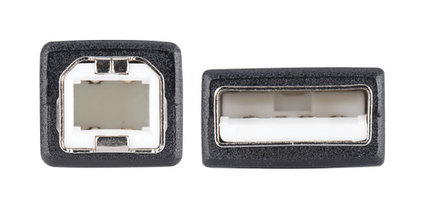 E-USBAB-3 USB 2.0 MOLDED AM-BM 3' BLACK Wire