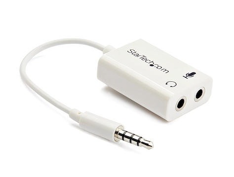 StarTech.com Headset  Adapter M/F Headphone And Microphone Splitter