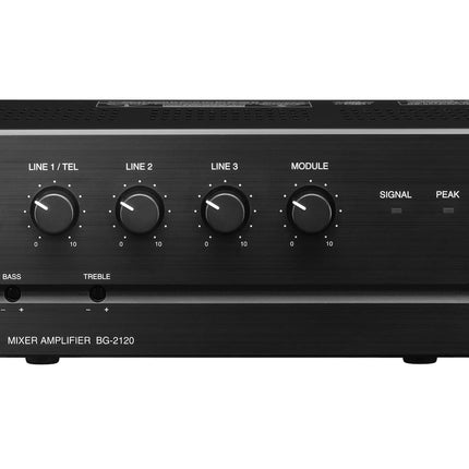 TOA BG-1030 30W Compact Integrated Mixer Power Amplifier w/ Rack Ears