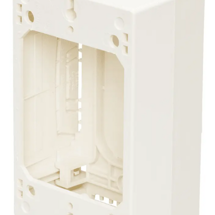 Wiremold 2348 1-Gang Deep Ivory Non-Metallic Device Box