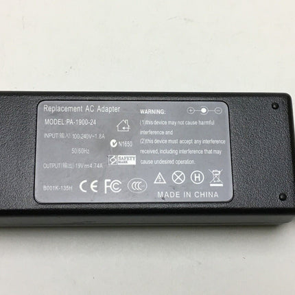 19V DC Power Supply Adapter for Acer PA-1900-24  DB    C9  L23