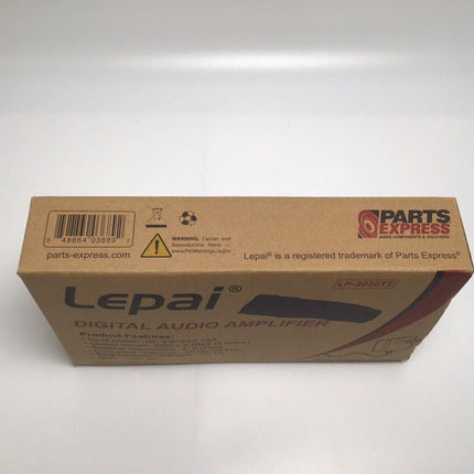 Lepai LP-2020TI Black Silver Hi Fi Stereo Digital Audio Mini Amplifier.