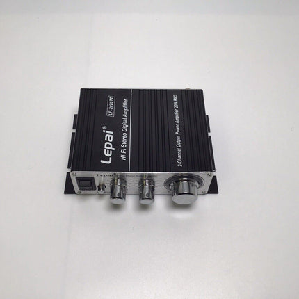 Lepai LP-2020TI Black Silver Hi Fi Stereo Digital Audio Mini Amplifier.