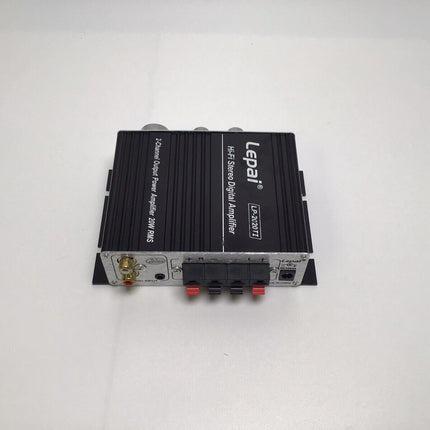 Lepai LP-2020TI Black Silver Hi Fi Stereo Digital Audio Mini Amplifier.