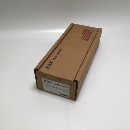 Detex EAX-500 - Exit Door Alarm, Battery, Gray, 100db Piezo Horn - NO Cylinder
