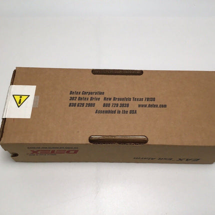 Detex EAX-500 - Exit Door Alarm, Battery, Gray, 100db Piezo Horn - NO Cylinder