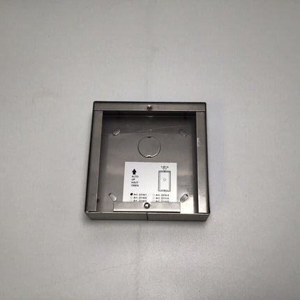 Comelit 3316/1. Stainless Steel Surface Mounting Box For 1 Module